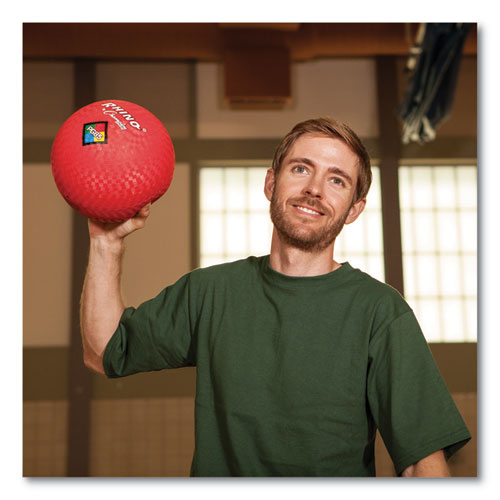Image of Champion Sports Playground Ball, 8.5" Diameter, Red