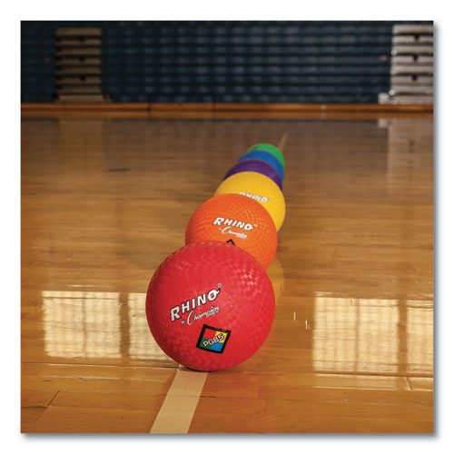Image of Champion Sports Playground Ball, 8.5" Diameter, Red