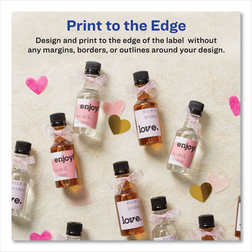 Image of Avery® Square Labels with Sure Feed and TrueBlock, 1.5 x 1.5, White, 600/Pack