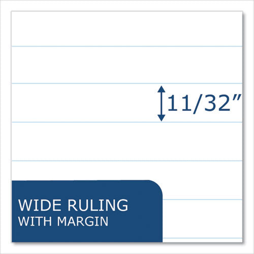 Image of Roaring Spring® Notebook Filler Paper, 3-Hole, 8 X 10.5, Wide/legal Rule, 300/pack
