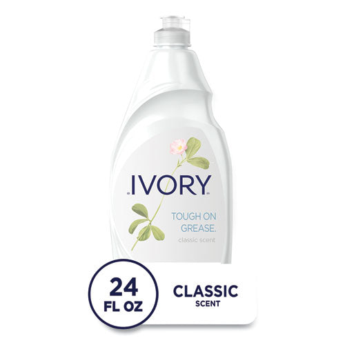Image of Ivory® Dish Detergent, Classic Scent, 24 Oz Bottle, 10/carton
