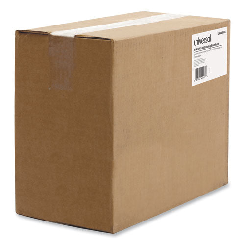 Image of Universal® Catalog Envelope, 28 lb Bond Weight Kraft, #14 1/2, Square Flap, Gummed Closure, 11.5 x 14.5, Brown Kraft, 250/Box