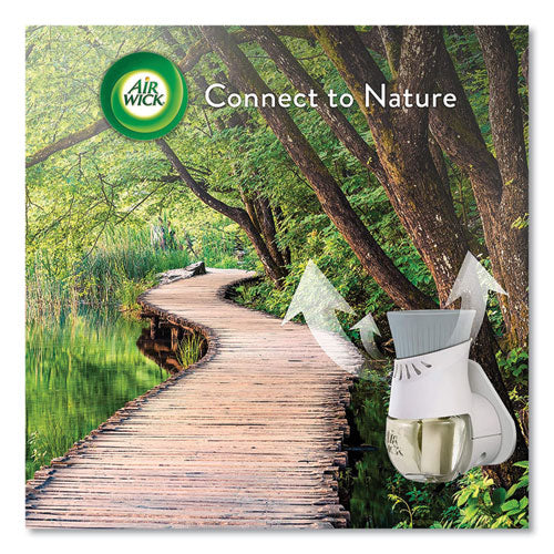 Image of Air Wick® Scented Oil Warmer, 1.75" x 2.69" x 3.63", White, 6/Carton