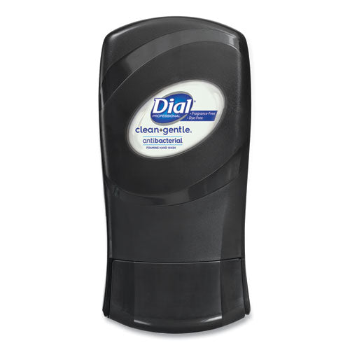 Image of Dial® Professional Clean+Gentle Antibacterial Foaming Hand Wash Refill for FIT Manual Dispenser, Fragrance-Free, 1.2 L, 3/Carton