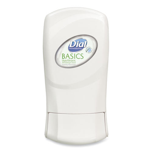 Image of Dial® Professional Basics Hypoallergenic Foaming Hand Wash Refill for FIT Manual Dispenser, Honeysuckle Scent, 1.2 L