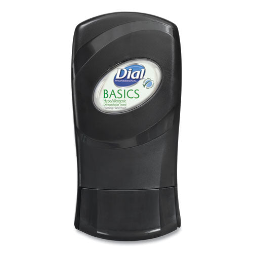 Image of Dial® Professional Basics Hypoallergenic Foaming Hand Wash Refill for FIT Manual Dispenser, Honeysuckle Scent, 1.2 L, 3/Carton