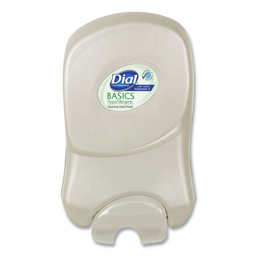 Image of Dial® Professional Dial 1700 Manual Dispenser, 1.7 L, 12.66 X 7.07 X 3.95, Pearl, 3/carton
