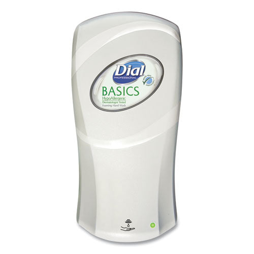 Image of Dial® Professional Fit Universal Touch Free Dispenser, 1 L, 4 X 5.4 X 11.2, Ivory, 3/carton