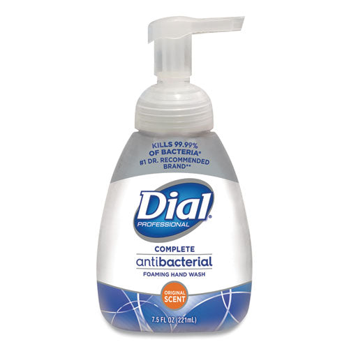 Image of Dial® Professional Antibacterial Foaming Hand Wash, Original Scent, 7.5 oz
