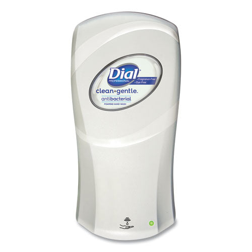Image of Dial® Professional Fit Universal Touch Free Dispenser, 1 L, 4 X 5.4 X 11.2, Ivory, 3/carton