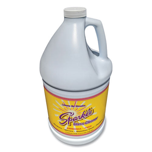 Image of Sparkle Glass Cleaner, 1 Gal Bottle Refill, 4/carton