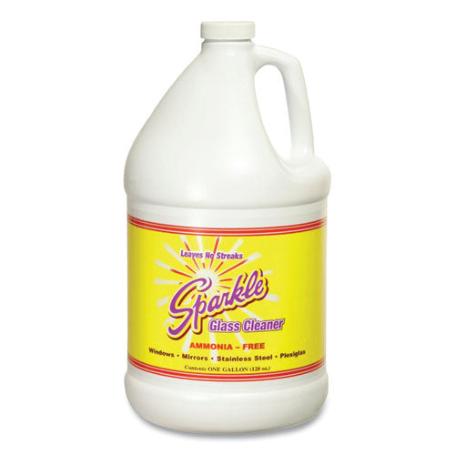 Image of Sparkle Glass Cleaner, 1 Gal Bottle Refill, 4/carton