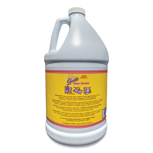 Image of Sparkle Glass Cleaner, 1 Gal Bottle Refill, 4/carton