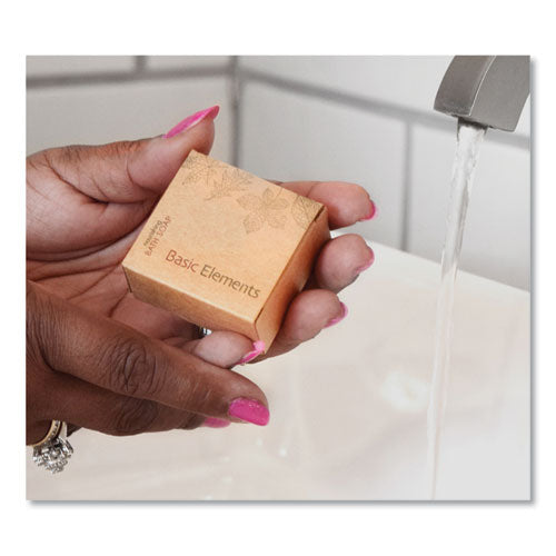 Image of Basic Elements Bath Soap Bar, Clean Scent, 1.41 Oz, 200/carton