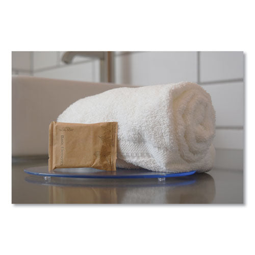 Image of Basic Elements Facial Soap Bar, Clean Scent, 0.71 oz, 500/Carton