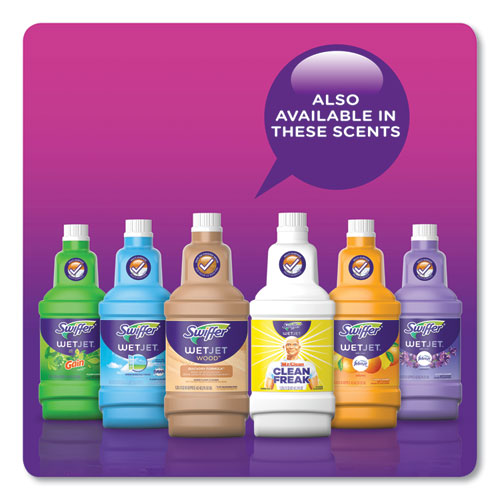 Image of Swiffer® Wetjet System Cleaning-Solution Refill, Original Scent, 1.25 L Bottle, 4/carton