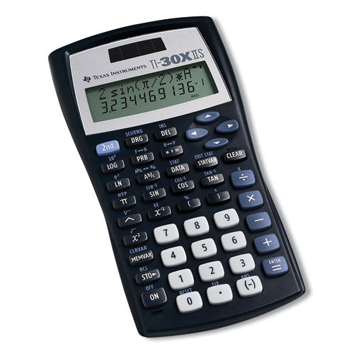 Image of Texas Instruments Ti-30x Iis Scientific Calculator, 10-Digit Lcd, Black