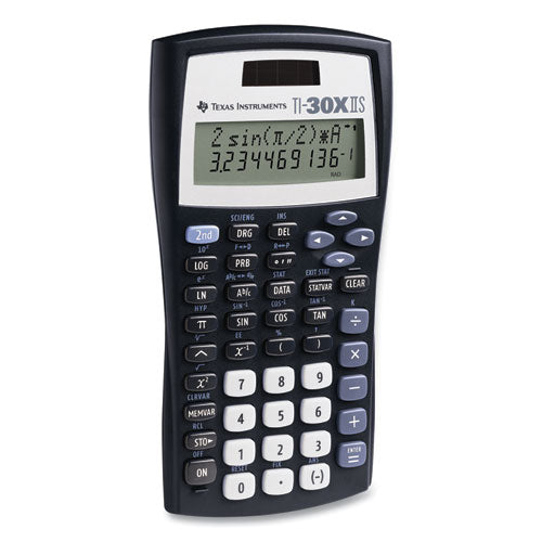 Image of Texas Instruments Ti-30x Iis Scientific Calculator, 10-Digit Lcd, Black