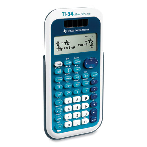 Image of Texas Instruments Ti-34 Multiview Scientific Calculator, 16-Digit Lcd