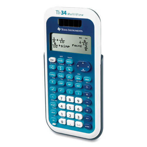 Image of Texas Instruments Ti-34 Multiview Scientific Calculator, 16-Digit Lcd