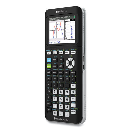 Image of Texas Instruments TI-84 Plus CE Programmable Color Graphing Calculator, 10-Digit LCD, Black