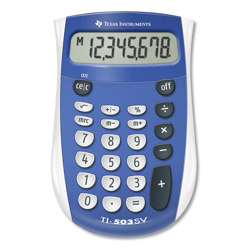 Image of Texas Instruments Ti-503sv Pocket Calculator, 8-Digit Lcd