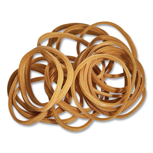 Image of Universal® Rubber Bands, Size 10, 0.04" Gauge, Beige, 1 Lb Box, 3,400/pack