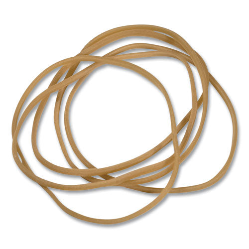 Image of Universal® Rubber Bands, Size 18, 0.04" Gauge, Beige, 4 Oz Box, 400/pack