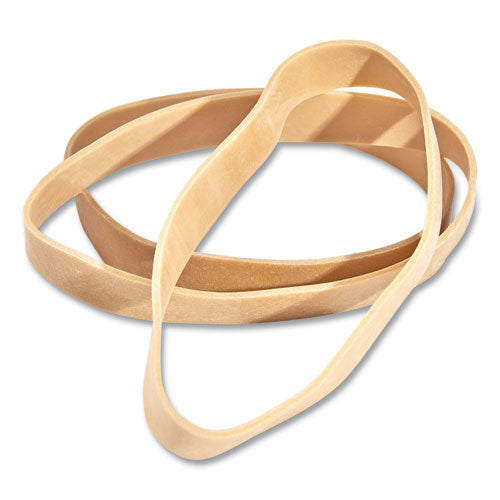 Image of Universal® Rubber Bands, Size 105, 0.06" Gauge, Beige, 1 Lb Box, 55/pack