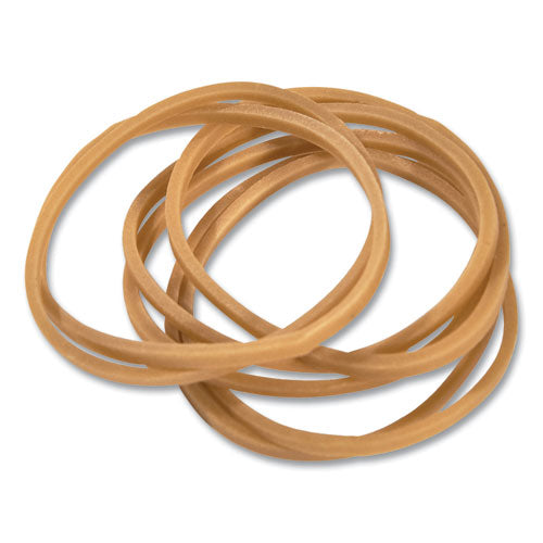 Image of Universal® Rubber Bands, Size 12, 0.04" Gauge, Beige, 1 Lb Box, 2,500/pack