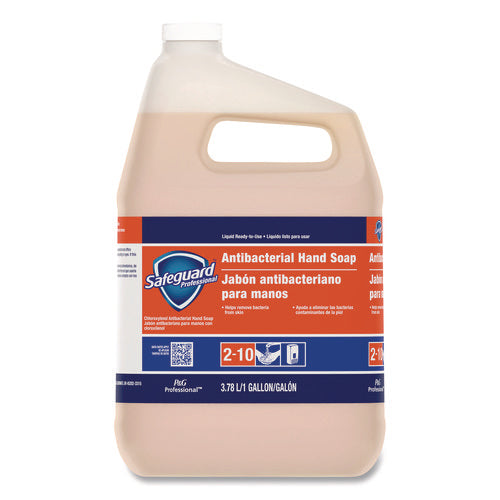 Image of Safeguard Professional Antibacterial Liquid Hand Soap, Light Scent, 1 gal, 2/Carton