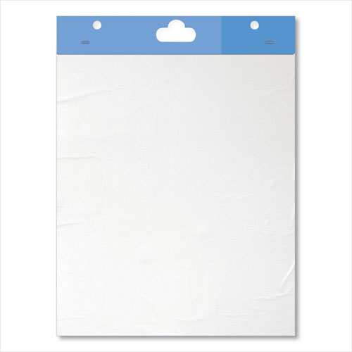 Image of National® Write On-Cling On Easel Pad, Unruled, 27 x 34, White, 35 Sheets