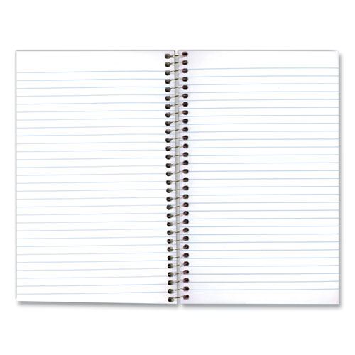 Image of National® Single-Subject Wirebound Notebooks, Medium/College Rule, Blue Kolor Kraft Front Cover, (80) 9.5 x 6 Sheets