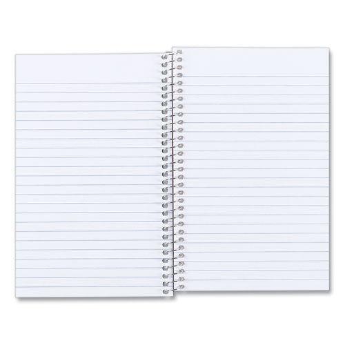 Image of National® Single-Subject Wirebound Notebooks, Medium/College Rule, Blue Kolor Kraft Front Cover, (80) 7.75 x 5 Sheets