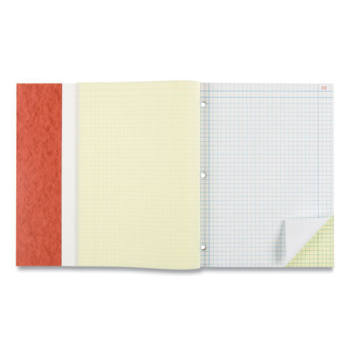 Image of National® Duplicate Laboratory Notebooks, Two-Part Carbonless, Quadrille Rule (4 sq/in), Brown Cover, (200) 11 x 9.25 Sheets