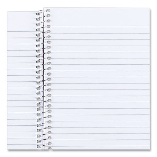 Image of National® Single-Subject Wirebound Notebooks, Medium/College Rule, Blue Kolor Kraft Front Cover, (80) 7.75 x 5 Sheets