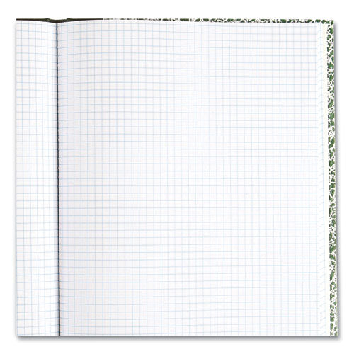 Image of National® Lab Notebook, Wide/Legal Rule, Green Marble Cover, (96) 10.13 x 7.88 Sheets