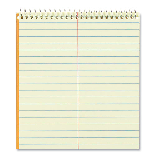 Image of National® Standard Spiral Steno Pad, Gregg Rule, Brown Cover, 60 Eye-Ease Green 6 X 9 Sheets