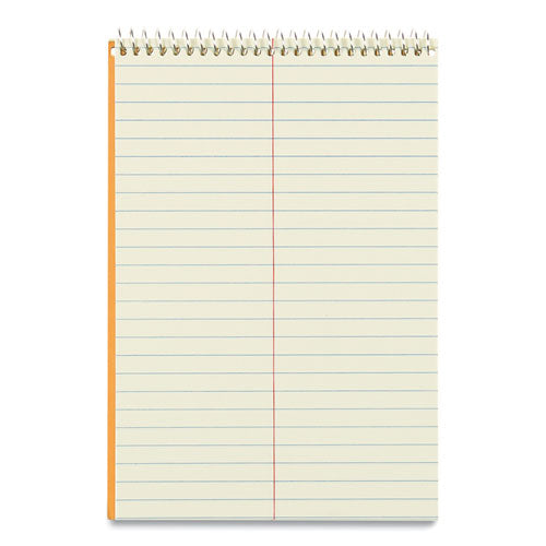 Image of National® Standard Spiral Steno Pad, Gregg Rule, Brown Cover, 80 Eye-Ease Green 6 X 9 Sheets