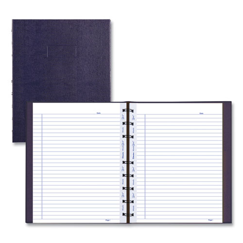 Image of Blueline® MiracleBind Notebook, 1-Subject, Medium/College Rule, Purple Cover, (75) 9.25 x 7.25 Sheets
