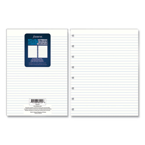Image of Filofax® Notebook Refills, 8-Hole, 8.25 X 5.81, Narrow Rule, 32/pack