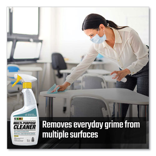 Image of CLR PRO® Multi-Purpose Cleaner, Lemon Scent, 32 Oz Bottle, 6/carton