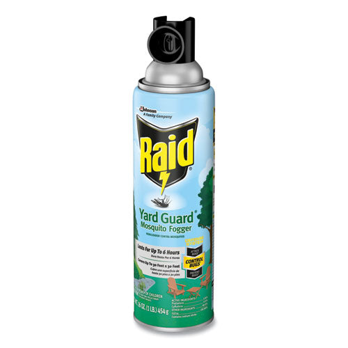 Image of Raid® Yard Guard Fogger, 16 oz Aerosol Spray, 12/Carton