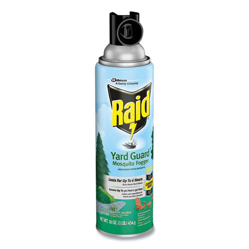 Image of Raid® Yard Guard Fogger, 16 oz Aerosol Spray, 12/Carton