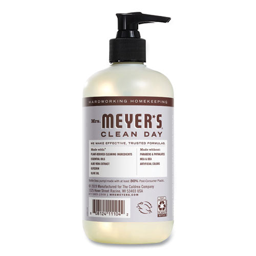 Image of Mrs. Meyer's® Clean Day Liquid Hand Soap, Lavender Scent, 12.5 oz, 6/Carton