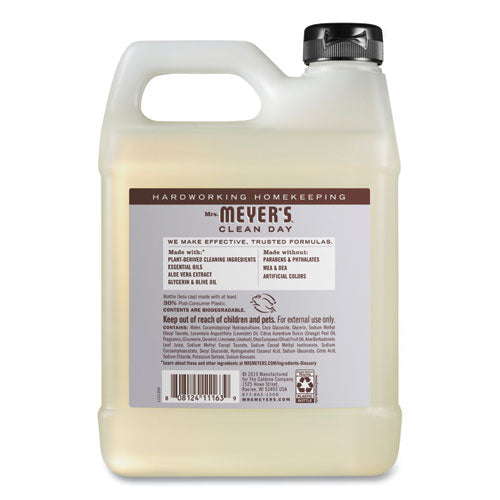 Image of Mrs. Meyer's® Clean Day Liquid Hand Soap Refill, Lavender Scent, 33 oz