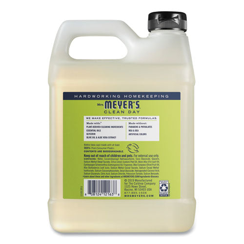 Image of Mrs. Meyer's® Clean Day Liquid Hand Soap Refill, Lemon Verbena Scent, 33 oz