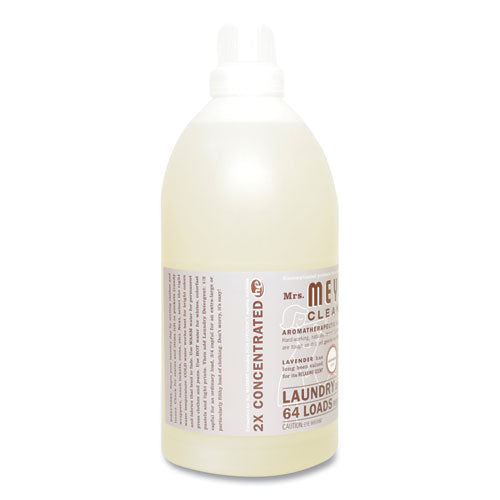Image of Mrs. Meyer's® Liquid Laundry Detergent, Lavender Scent, 64 Oz Bottle