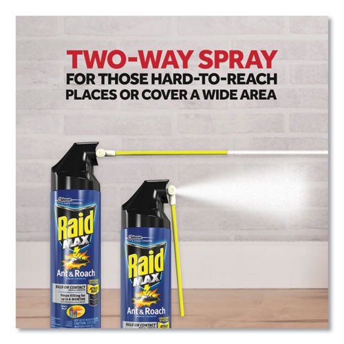 Image of Raid® Ant/Roach Killer, 14.5 oz Aerosol Spray, Unscented