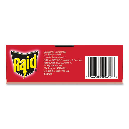 Image of Raid® Roach Baits, 0.7 oz Box, 6/Carton